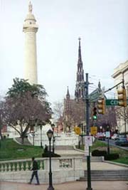 [photo, Washington Monument, Mount Vernon Place, Baltimore, Maryland]