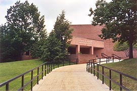 [photo, Elizabeth Hitchins Administration Building, Frostburg State University, Frostburg, Maryland]