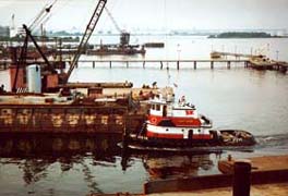 [photo, Tugboat, Curtis Bay, Baltimore, Maryland]